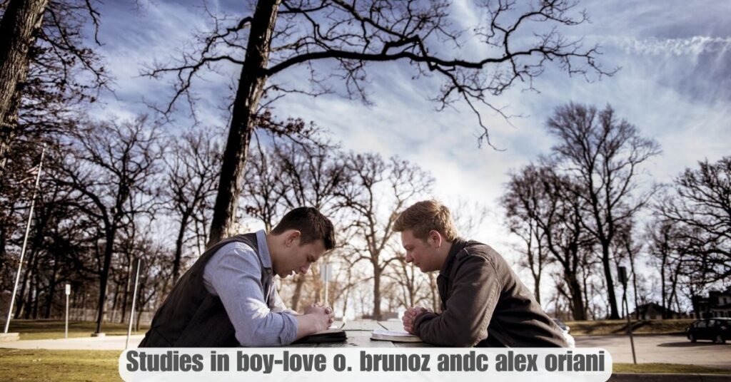 studies in boy-love o. brunoz andc alex oriani